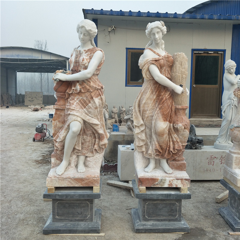 Life size figure marble statue